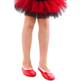 Resim Kiko Kids Prom Kız Çocuk Pisi Pisi Balo Dans Gösteri Ayakkabısı 