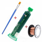 Resim Genel Markalar MECHANİC Uv Anakart Pcb Bord Lehimleme Yalıtım Boyası 10CC ve Yol Çekme Teli 3LÜ**/* 