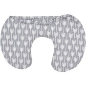 Resim Vkemall Siyah Noktalı / Kırmızı & Pembe Çiçekli / Şeftali Desenli Yastık Kılıfı - 57x45 Cm 