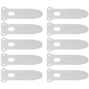 Resim Yaozixa Hava Kompresörü Bakım Yedek Parçası: 10 Adet Çelik Dil Şeklinde 62mm Valf Plakası - Solunum Ve Egzos Sistemi İçin Uyumlu 