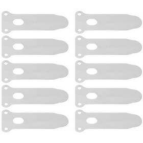 Resim Yaozixa Hava Kompresörü Bakım Yedek Parçası: 10 Adet Çelik Dil Şeklinde 62mm Valf Plakası - Solunum Ve Egzos Sistemi İçin Uyumlu 