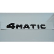 Resim Bimbo Mercedes 4matic Yazı Siyah 2128177715 W205 W212 Makyjlı W222 X166 