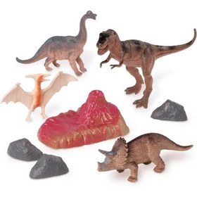 Resim Terra 60 Parça Büyük Oyun Seti - Dinozorlar 