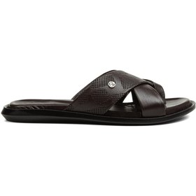 Resim Pierre Cardin ® | PC-7120 - 2162 Kahve - Erkek Terlik 
