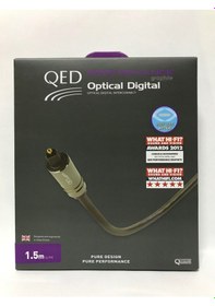 Resim QED QE-6601 PERFORMANCE OPTICAL GRAPHITE KABLO 1.5 Metre 