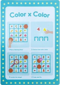 Resim Matatalab Kodlar Ve Renkler Aktivite Paketi (Kodlama Seti Uyumlu) 