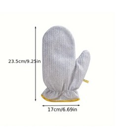 Resim Alüminyum Folyo Yüzeyli Çok Amaçlı Bulaşık Ve Fırın Eldiveni - YOK / STANDART 