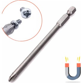 Resim 100MM Mıknatıslı Yıldız Ph2 Sıkma Ucu (100MM Yıldız Yüksek Kalite Metal) 