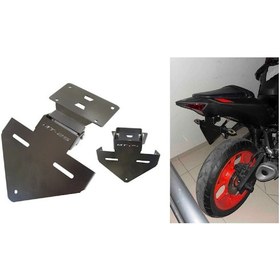 Resim Yamaha Mt25 Katlanır Plakalık Sinyal Bağlantılı 2014 / 2024 Uyumlu 