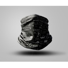 Resim Buffalo Graffiti Tasarımlı Motorcu Buff Maske Outdoor Boyunluk Unisex Bandana 