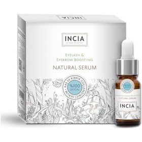 Resim Incıa%100 Doğal Kaş Ve Kirpik Güçlendirici Serum Bitkisel Yoğunlaştırıcı Yoğun Bakım Yağı Vegan 10 Ml 