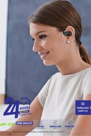 Resim soffany AP03-002 Kulak Üstü Bluetooth Kulaklık Siyah 