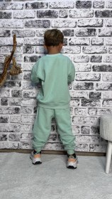 Resim Cg Kids Los Angels Mint Yeşil Erkek Eşofman Takımı Mint Yeşili 