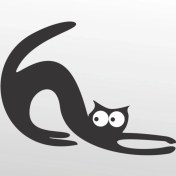Resim Mcem Store Folyo Sticker Kedi 115 