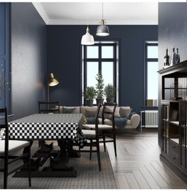 Resim Fabulous People Masa Örtüsü - Meşhur Insanlar, Ince Keten Uluslararası Yıkama Ve Solmama Sertifikası Çok Renkli 