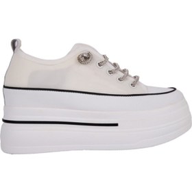 Resim Guja 24y345-10 Kadın Kalın Taban Gizli Ökçeli Sneaker Ayakkabı 