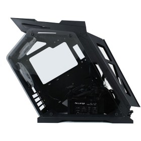 Resim REVENGE Darth Vader 4 RGB Fanlı Cam Panel Robotik Kasa m-ATX Gaming Oyuncu Bilgisayar Kasası (0, Watt) 