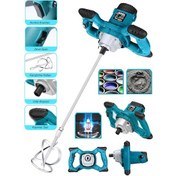 Resim Dragro DRG-3000KRŞT 3000 W Bakir Sargi 6 Kademe Elektirikli Alçı Boya Ve Harç Karıştırıcı Mavi 