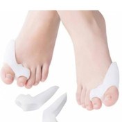 Resim Skygo Baş Parmak Bunyon Silikonu Parmak Arası Destek Medikal Silikon Ağrı Azaltmaya yardımcı 