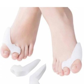 Resim Skygo Baş Parmak Bunyon Silikonu Parmak Arası Destek Medikal Silikon Ağrı Azaltmaya yardımcı 