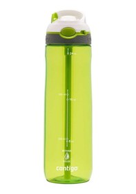 Resim Contigo Ashland Tren Tek El Bas İç Kapaklı Su Matarası 720ml 2191380 - Yeşil 