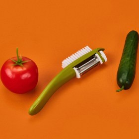 Resim Arow Fırçalı Soyacak - Yeşil - 10 cm 