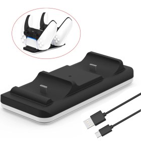 Resim Ps5 Joystick Şarj Standı Dualsense Şarj Istasyonu 