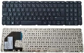 Resim Hp Pavilion 15-B004SG ile Uyumlu Klavye Türkçe Siyah Hp Pavilion 15-b010et ile Uyumlu Klavye Türkçe Siyah 