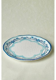 Resim Karaca Blue Harmony Melamin Servis Tabağı 26,5 Cm Mavi 