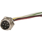 Resim Gx-16 6-Pin Kablolu Mike Konnektör - Erkek 