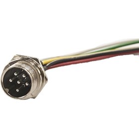 Resim Gx-16 6-Pin Kablolu Mike Konnektör - Erkek 