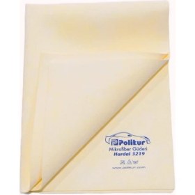 Resim Polikur 3219 Mikrofiber Güderi Bez Hardal 50X70 cm 
