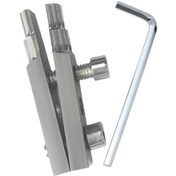 Resim Tongxida Karbon Çelik Kırık Boru Çıkarıcı, Ev Tipi Tamir Aracı, 4/6 Parça Musluk Borusu Kesik Vida Çıkarma, Genişletilebilir B 