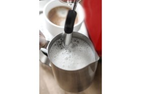 Resim Gastroback Özel Tasarım Espresso Makinesi, Piccolo Kırmızısı, 19 Bar, Kompakt & Hızlı Isınan 