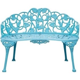 Resim Döküm 2Li Üzümlü Sandalye -Döküm Sedir-Döküm Bank 