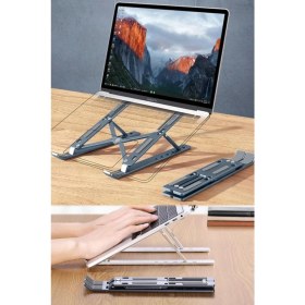 Resim Munico ve Ayarlanabilir Tablet Windows Mac Tabletler Standı Uyumlu Laptop & Pratik Siyah Için Ideal Seçim 