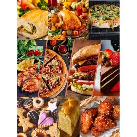 Resim Çetintaş 5237 Siyah Cam Ankastre Fırın 