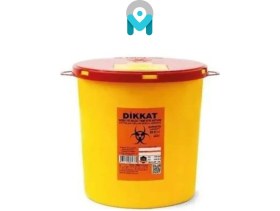 Resim PremiumPort 10 Lt Tıbbi Atık Kovası Seti, Sağlam ve Güvenli Plastik Malzeme 