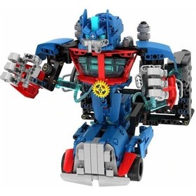 Resim Hidrolik Savaş Robotu Yapım Seti Pilsiz Teknik Robot Oyuncak 694 Parça 