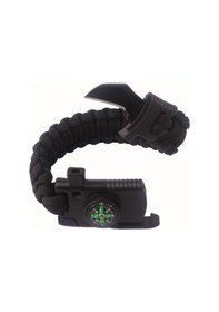 Resim Paracord Outdoor Kamp Bıçaklı Bileklik Çok Renkli 