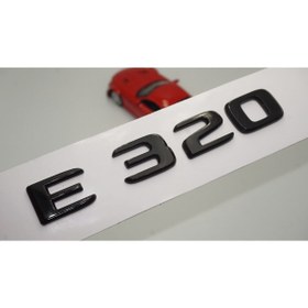Resim EDEXPORT E 320 Bagaj Parlak Siyah Abs 3m 3d Yazı Logo 