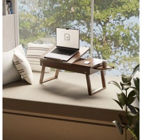 Resim RU-Bİ Laptop Sehpası - Çalışma Masası - Keyif Sehpası - Yemek Sehpası 