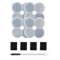 Resim Xenon Smart Kedi Su Pınarı Filtre Seti X8658 Uyumlu 4-4 Karbon Sünger Filtre X8814 Uyumlu Temizlik Fırçası Standart 