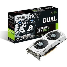 Resim Asus NVIDIA GeForce GTX 1060 OC DUAL-GTX1060-O6G 6 GB 192 Bit GDDR5 Ekran Kartı 