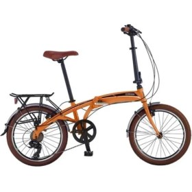 Resim Salcano Slcn 300 20V Katlanabilir Bisiklet Mat Turuncu-Siyah 
