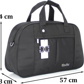 Resim Case Club Büyük Boy Seyahat ve Spor Çantası Astarlı Iç Bölme Su Geçirmez Kumaş 