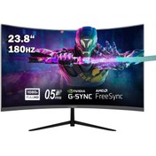 Resim XASER XR-238CF 23.8" 180Hz 0.5ms Va Panel Freesync, G-Sync Destekli Rgb (1500R) Curved Gaming Monitö 