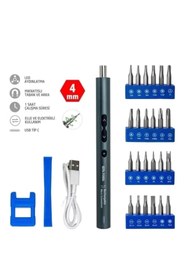 Resim CETA FORM Cb4/est28 Şarjlı Tornavida Mikro Bits Uç Takımı 28 Parça 