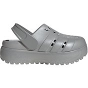 Resim Adidas Kadın Gümüş Terlik Adılette Clog Platform Jq9879 Gümüş 