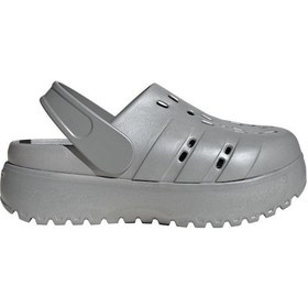 Resim Adidas Kadın Gümüş Terlik Adılette Clog Platform Jq9879 Gümüş 